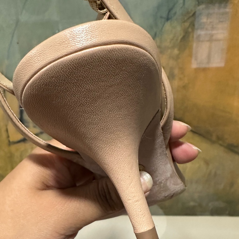 🌹VERONICA BEARD🌹 Darcelle Leather Sandal in Bisque Size: 8.5 - Picture 12 of 14
